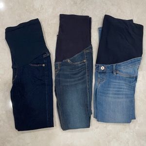Citizens of Humanity & H&M maternity jeans lot size 27,  4 and 6.